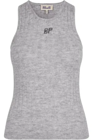 Baum und Pferdgarten Femme, Tops, Gris, Taille: 42 FR Top Melange Gris Chaia