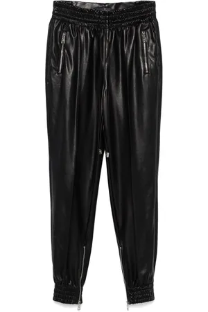 ERMANNO SCERVINO Femme, Pantalons, Noir, Taille: 38 FR Pantalon Élégant avec Design Unique
