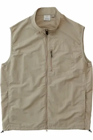 Gramicci Femme, Vestes, Brun, Taille: 42 FR Gilet en nylon couleur Dune Beige