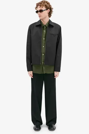 Elvine Homme, Vestes, Noir, Taille: L Veste Noire Légère et Moderne
