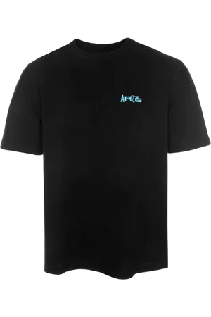 Arte Antwerp Homme, Tops, Noir, Taille: 2XL T-Shirt People avec Grand Imprimé au Dos