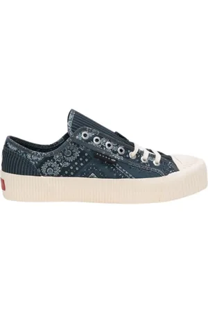Superga Homme, Chaussures, Bleu, Taille: 41 EU Baskets à Motifs Collaboration par Paura