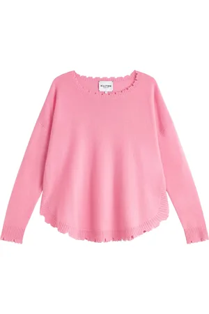 KUJTEN Femme, Pulls, Rose, Taille: 42 FR Pull en Cachemire de Luxe