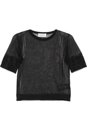 ERMANNO SCERVINO Femme, Tops, Noir, Taille: 40 FR Pull Tricoté Élégant pour Femmes