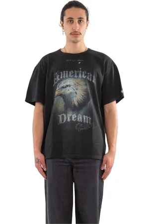 MISBHV Homme, Tops, Noir, Taille: L Dream Tee Noir Lavé