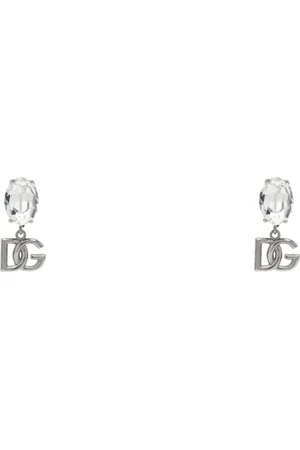 Dolce & Gabbana Femme, Accessoires, Gris, Taille: ONE Size Élégantes Boucles d
