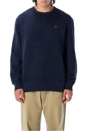 Ralph Lauren Homme, Sweatshirts et sweats à capuche, Bleu, Taille: XL SweaT-shirt élégant à col rond