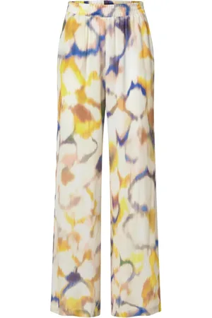 Bash Femme, Pantalons, Multicolore, Taille: 42 FR Pantalon Palazzo Tie-Dye Multicolore