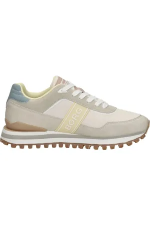 Björn Borg Femme, Chaussures, Multicolore, Taille: 40 EU Baskets Moderne Beige/Jaune