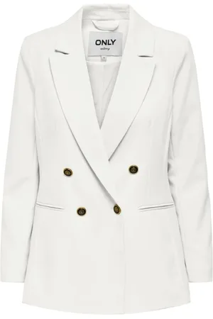 ONLY Femme, Vestes, Blanc, Taille: 40 FR Life Long Sleeves Fit Blazer Femme