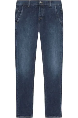 Dondup Homme, Jeans, Bleu, Taille: W32 Jeans Skinny Fit Taille Basse