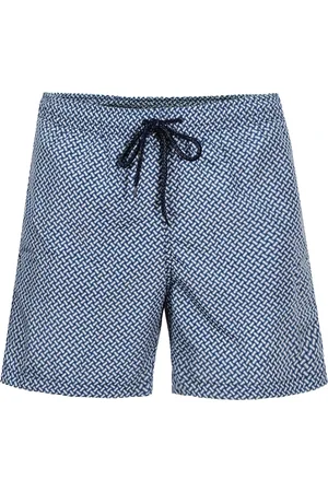 DRUMOHR Homme, Maillots de bain, Bleu, Taille: XL Vêtements Mer Bleu Short Taille Élastique