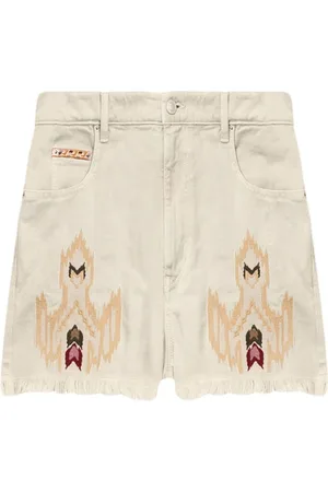 Isabel Marant Femme, Shorts, , Taille: 40 FR Shorts Bermuda Brodés