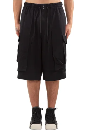 Y-3 Homme, Shorts, Noir, Taille: L Shorts Cargo Larges Noirs
