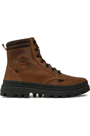 Palladium Homme, Chaussures, Brun, Taille: 43 EU Bottes Élégantes Beeswax pour Homme