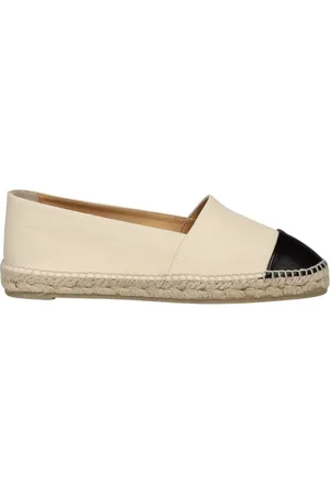 Castaner Femme, Chaussures, , Taille: 40 EU Espadrilles en Rafia avec Insert en Cuir