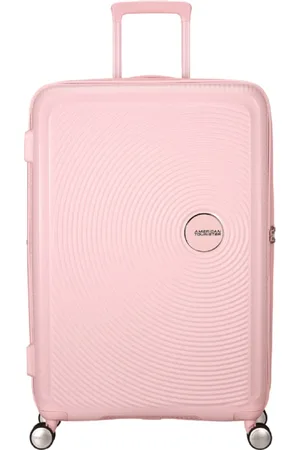 American Tourister Unisex, Valises, Rose, Taille: ONE Size Valise rigide extensible rose avec serrure TSA