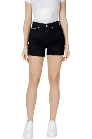 Calvin Klein Femme, Shorts, Noir, Taille: W31 Shorts Denim Classiques