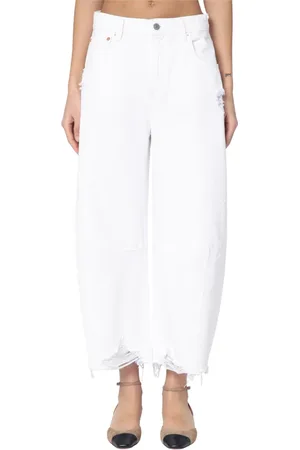 ERIKA CAVALLINI Femme, Pantalons, Blanc, Taille: 40 FR Pantalon Court