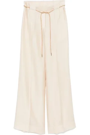 Blugirl Femme, Pantalons, , Taille: 36 FR Pantalon à Taille Élastique avec Poches