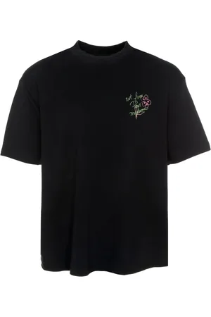 Drôle de Monsieur Homme, Tops, Bleu, Taille: S T-shirt à Manches Courtes Esquisse
