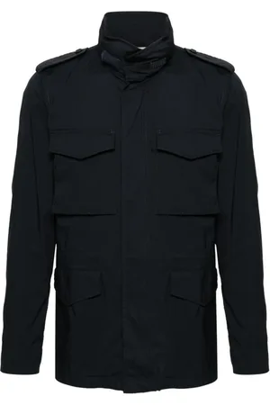 Aspesi Homme, Vestes, Bleu, Taille: M Collection de Manteaux d