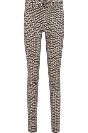 Helena hart Femme, Pantalons, , Taille: 36 FR Pantalon Chino Print Rocco Chameau