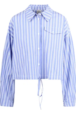 Baum und Pferdgarten Femme, Blouses et Chemises, Bleu, Taille: 42 FR Chemise Oversize Bryce avec Manches Extra Longues