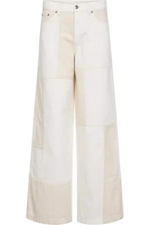 Co`Couture Femme, Jeans, , Taille: 44 FR Jean Large à Blocs de Couleur