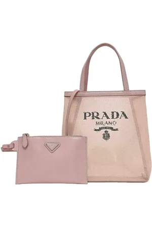 Prada Femme, Pre-owned, Rose, Taille: ONE Size Pre-owned Cuir sacs-prada