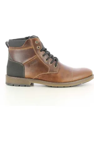 Rieker Homme, Chaussures, Brun, Taille: 42 EU Bottines à lacets