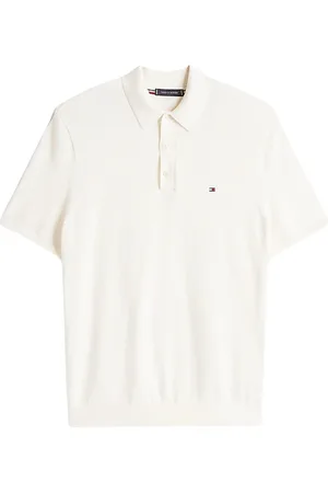 Tommy Hilfiger Homme, Tops, Blanc, Taille: S Polo Classique