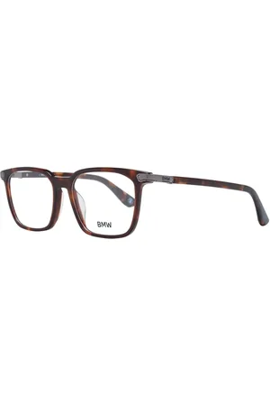 BMW Homme, Accessoires, Brun, Taille: ONE Size Montures Optiques Homme Marron Plastique Pleine Monture