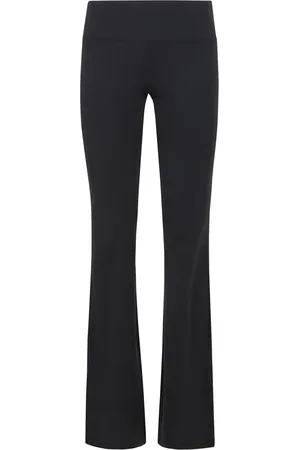 Courrèges Femme, Pantalons, Noir, Taille: 40 FR Pantalon taille basse évasé