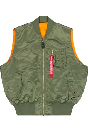 Alpha Industries Homme, Vestes, Vert, Taille: XL Veste Ma-1 Vert Sauge
