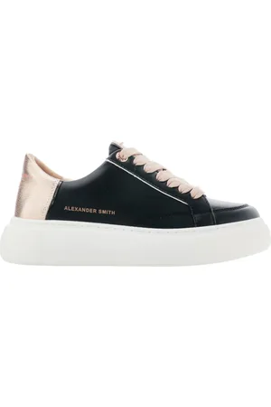 Alexander Smith Femme, Chaussures, Noir, Taille: 36 EU Baskets vegan noires Aw23