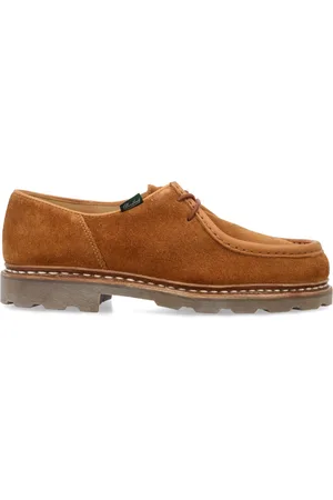 Paraboot Homme, Chaussures, Brun, Taille: 42 EU Whisky Mocassins en Cuir Fermés