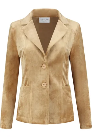 Helena hart Femme, Vestes, , Taille: 36 FR Robe Courte en Velours 7424uni Camel