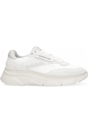 Copenhagen Shoes Femme, Chaussures, Blanc, Taille: 40 EU Baskets Blanc Mélange de Matières