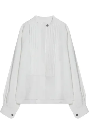 Jil Sander Femme, Blouses et Chemises, Blanc, Taille: 34 FR Chemise à manches longues