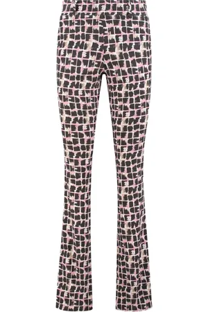 Helena hart Femme, Pantalons, Multicolore, Taille: 36 FR Flair Print Rose Robe Élégante