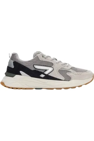 Hub Homme, Chaussures, Multicolore, Taille: 44 EU Baskets Moderne en Ciment avec Accents Argent et Marine