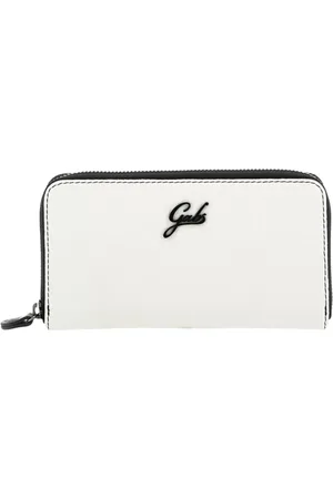 Gabs Femme, Accessoires, Blanc, Taille: ONE Size Portefeuille en cuir blanc femme