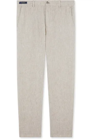 Paul & Shark Homme, Pantalons, , Taille: M Pantalon Chino en Lin Polyvalent