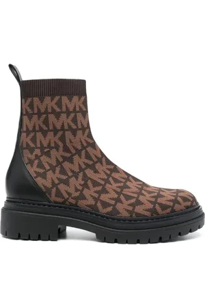 Michael Kors Femme, Chaussures, Multicolore, Taille: 37 EU Bottines noires pour femmes