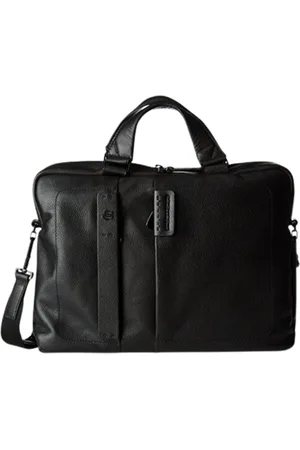 Piquadro Femme, Sacs, Noir, Taille: ONE Size Sac Organisateur Noir Unisexe Modèle Élégant