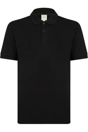 Calvin Klein Homme, Tops, Noir, Taille: 2XL Polo Noir Tissu Piqué