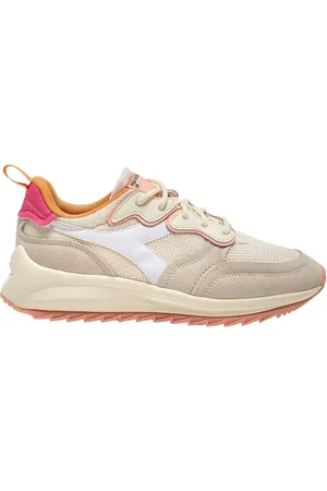 Diadora Femme, Chaussures, Rose, Taille: 37 EU Baskets Sportive en Daim Mesh Rose