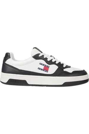 Tommy Hilfiger Homme, Chaussures, Multicolore, Taille: 41 EU Baskets Cupsole en Cuir Bleu