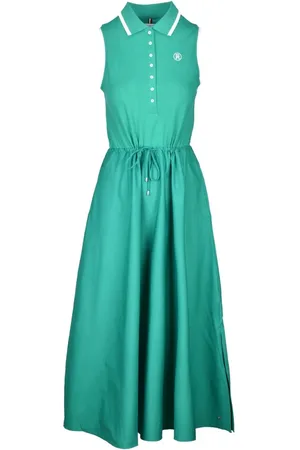 Tommy Hilfiger Femme, Robes, Vert, Taille: 34 FR Robe femme